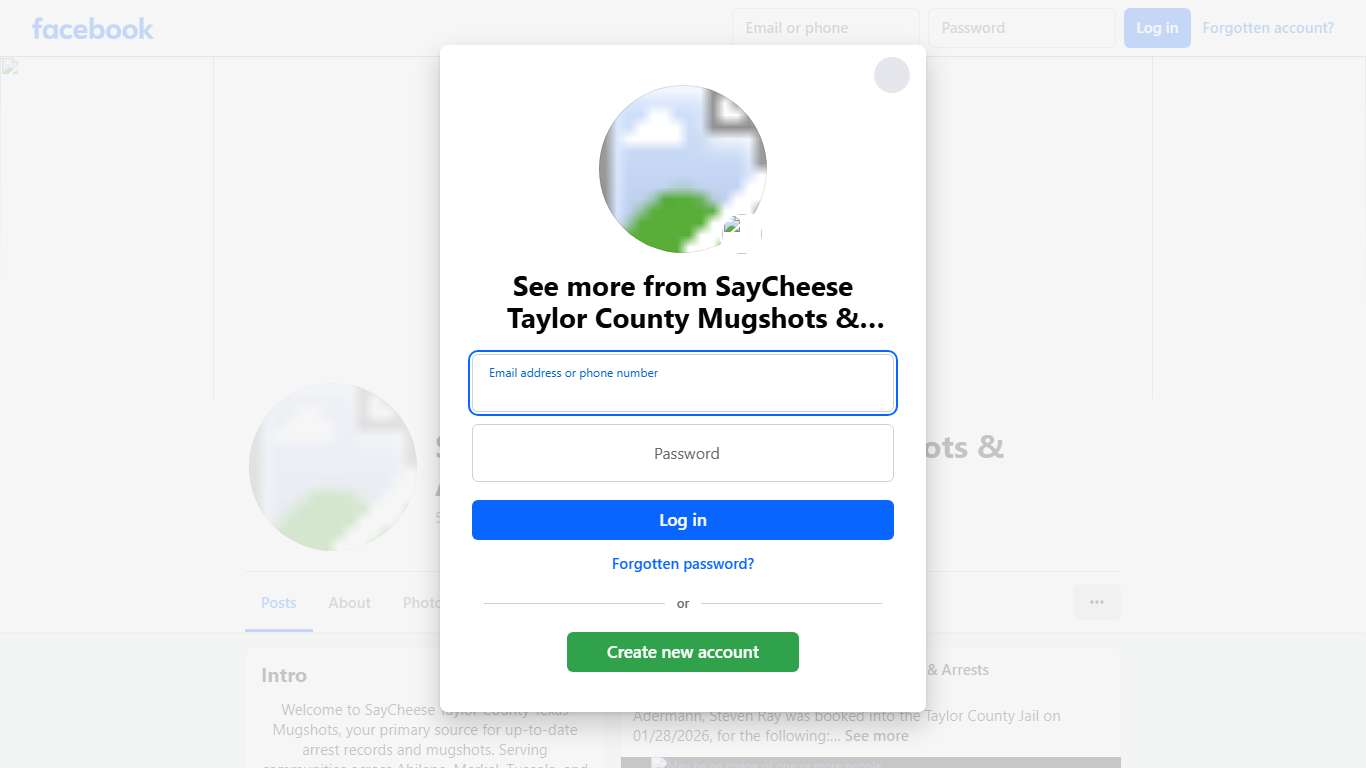 SayCheese Taylor County Mugshots & Arrests Abilene TX Facebook